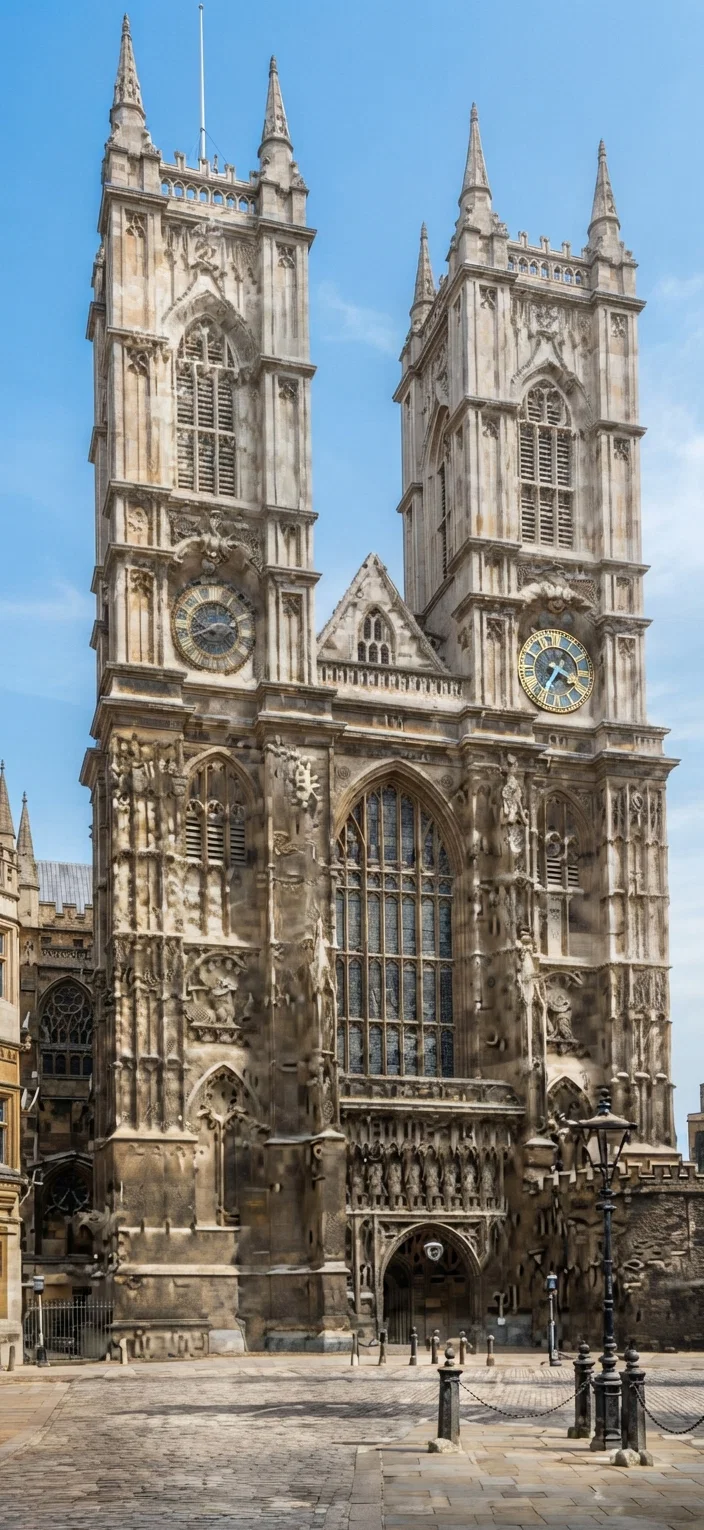 Westminster Abbey, West Front.