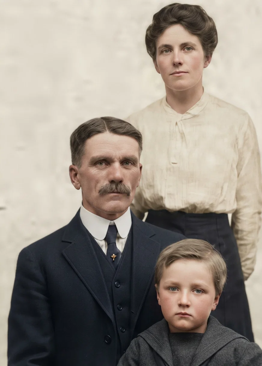 A. B. Cole and family, who have just sailed for Japan. Mr. Cole will take charge of the Japan Mission Press, and will also act as secretary-treasurer of the Japan Mission. We are now conducting mission work in 67 non-Christian countries. About 500 main stations and substations are operated.