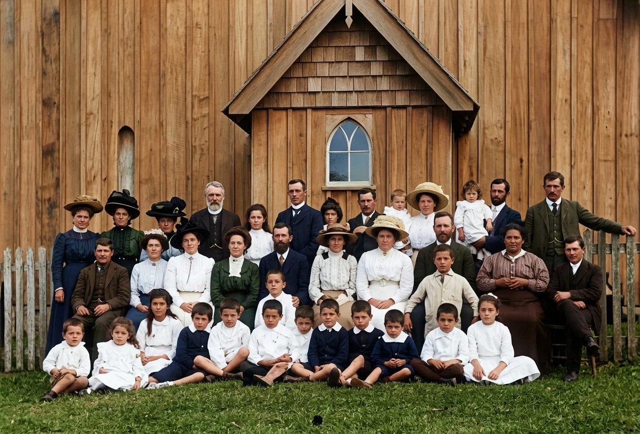 BELIEVERS IN NORFOLK ISLAND, SOUTH PACIFIC