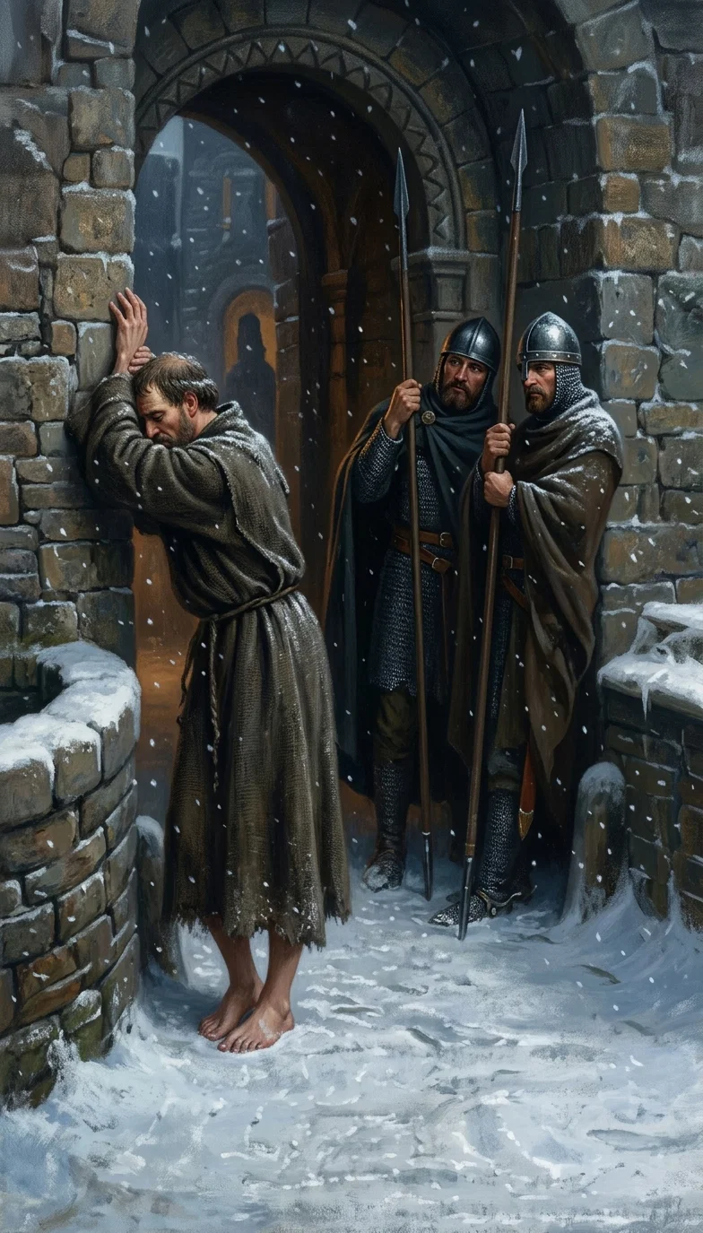 Penance of Henry IV. at Canossa.