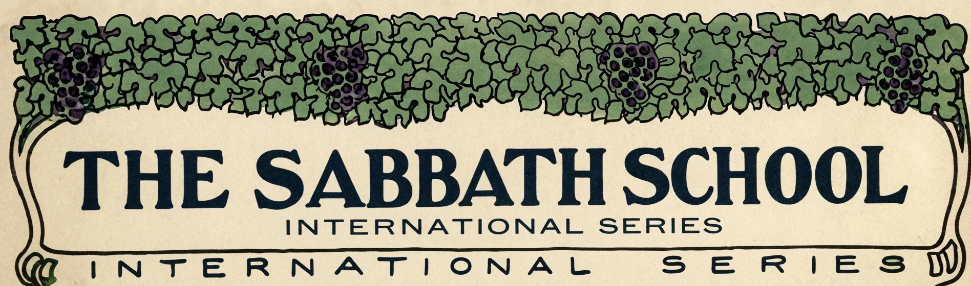 THE SABBATH SCHOOL INTERNATIONAL SERIES