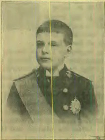 King Manuel II, of Portugal, Age 18 Years, Crowned on the Assassination of His Father.