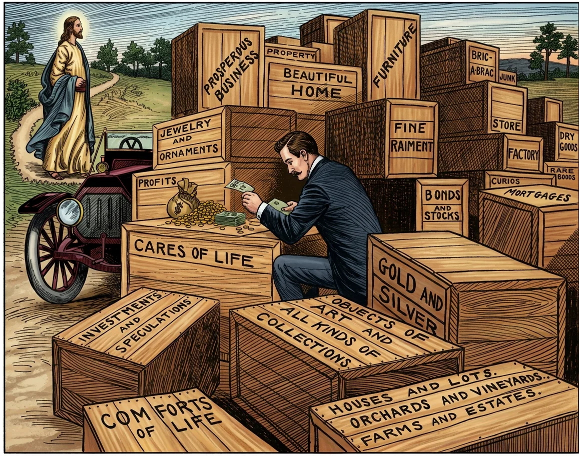 “HID AMONG THE STUFF”