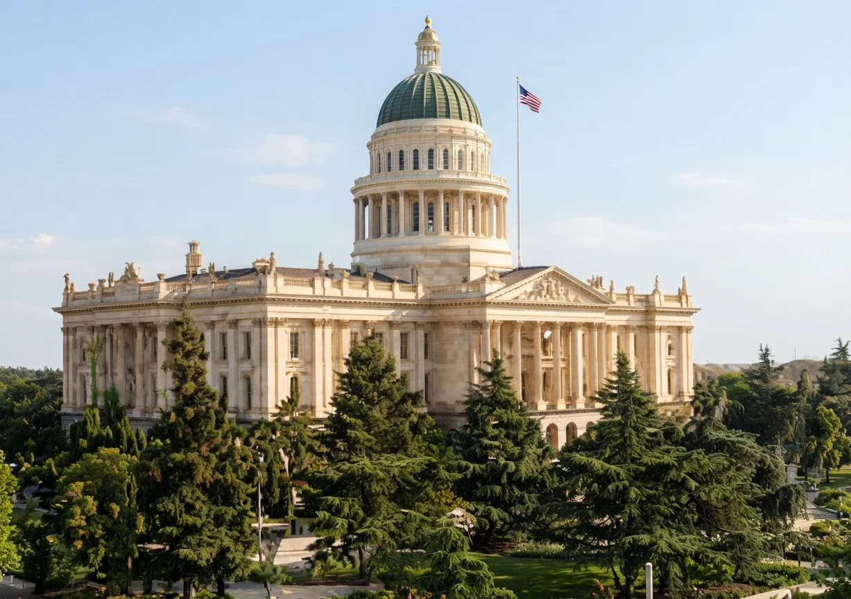 STATE CAPITOL IN SACRAMENTO, CALIFORNIA