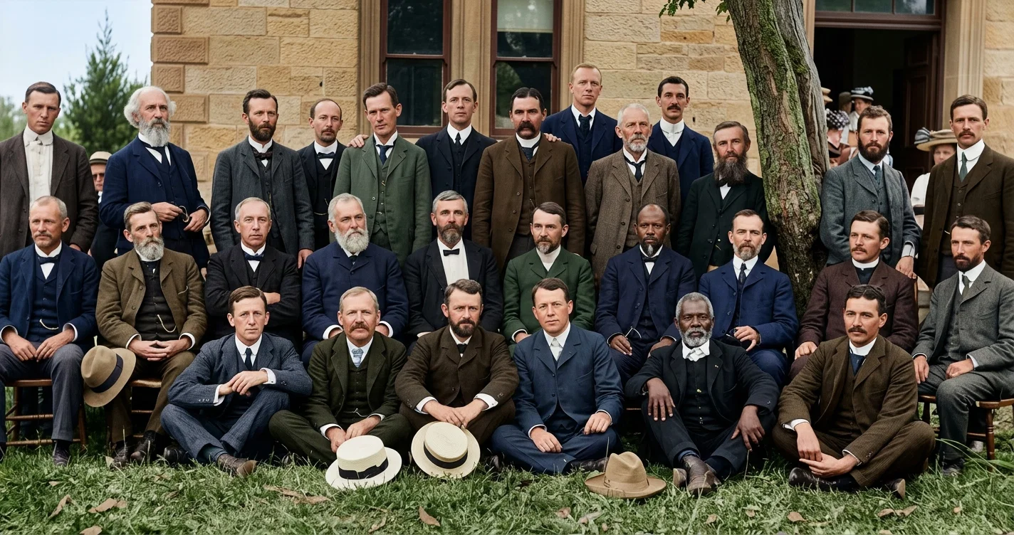 WORKERS ATTENDING THE SOUTH AFRICAN UNION CONFERENCE