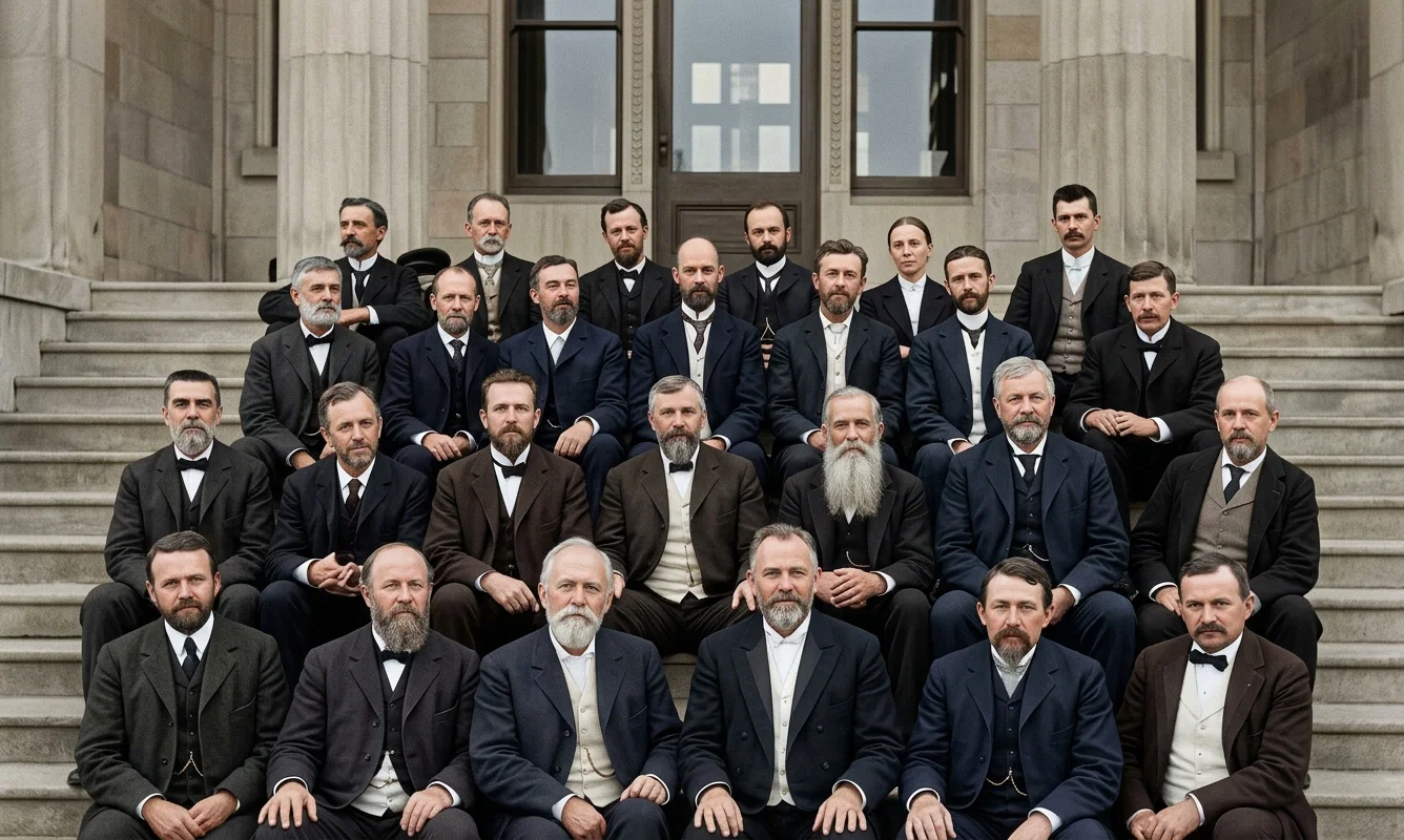 MEMBERS OF THE S. D. A. MISSION BOARD