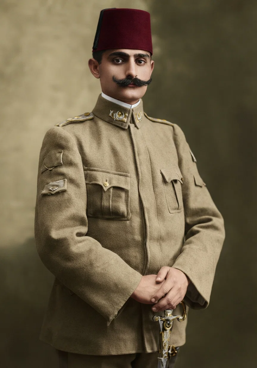 Enver Bey, the new leader of the Young Turks Party