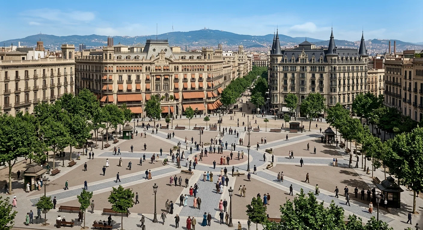 PLAZA CATALUNA, BARCELONA