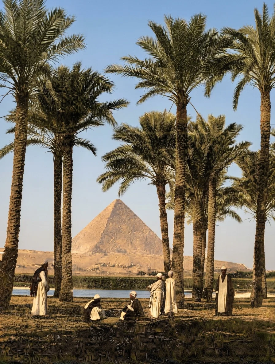 Palm Trees of the Nile.