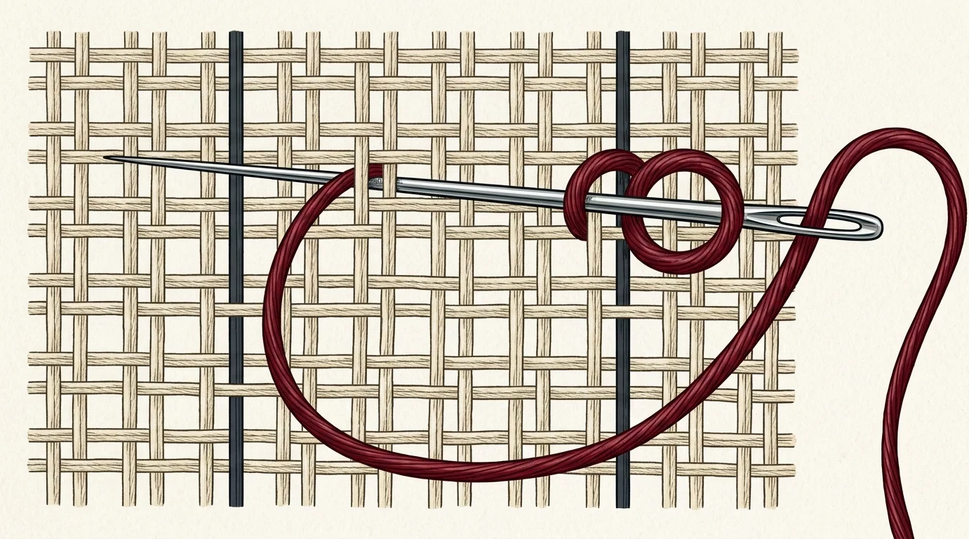 BACKSTITCHING