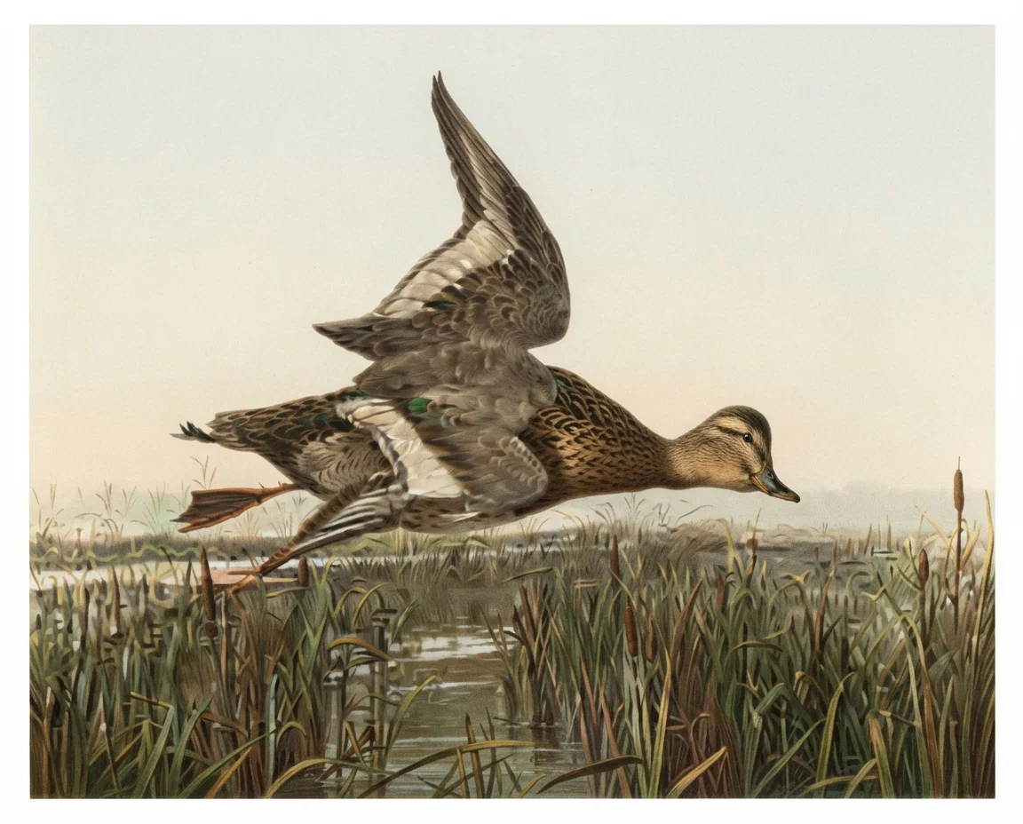 THIS MOTHER DUCK WAS A PERFECT ACTRESS