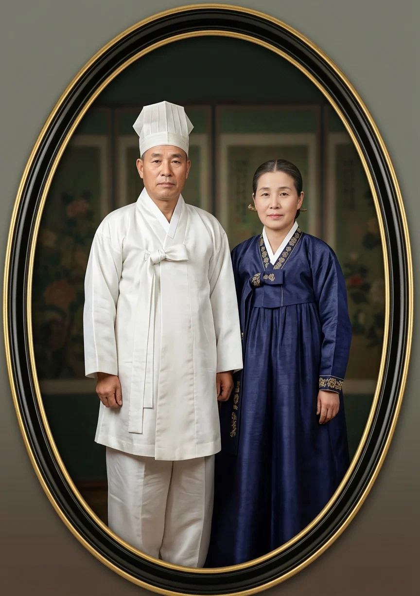 THE PASTOR AND HIS WIFE