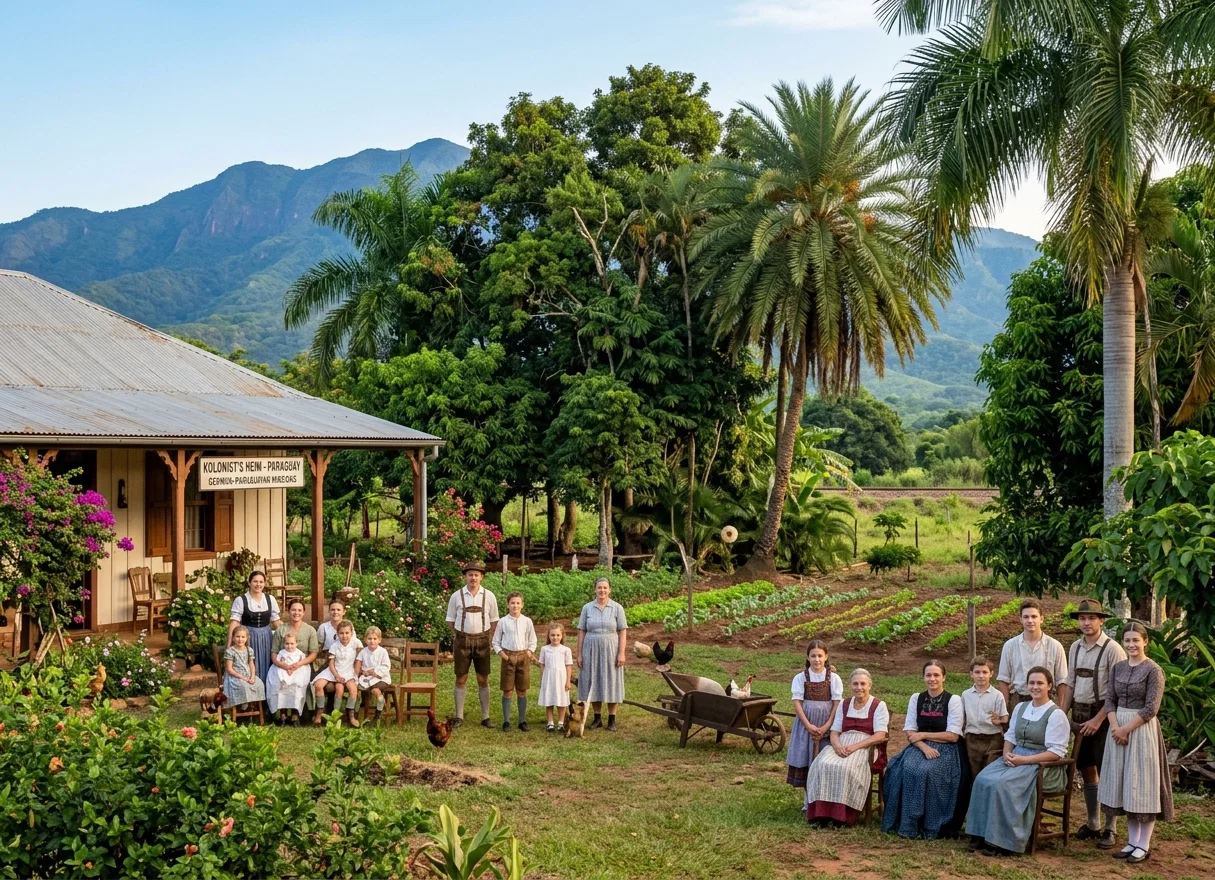 GERMAN COLONIST'S HOME, PARAGUAY
