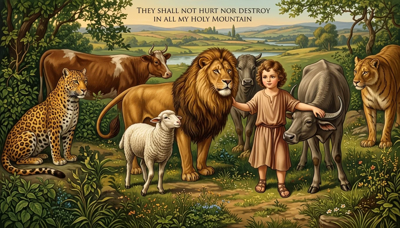THEY SHALL NOT HURT NOR DESTROY IN ALL MY HOLY MOUNTAIN