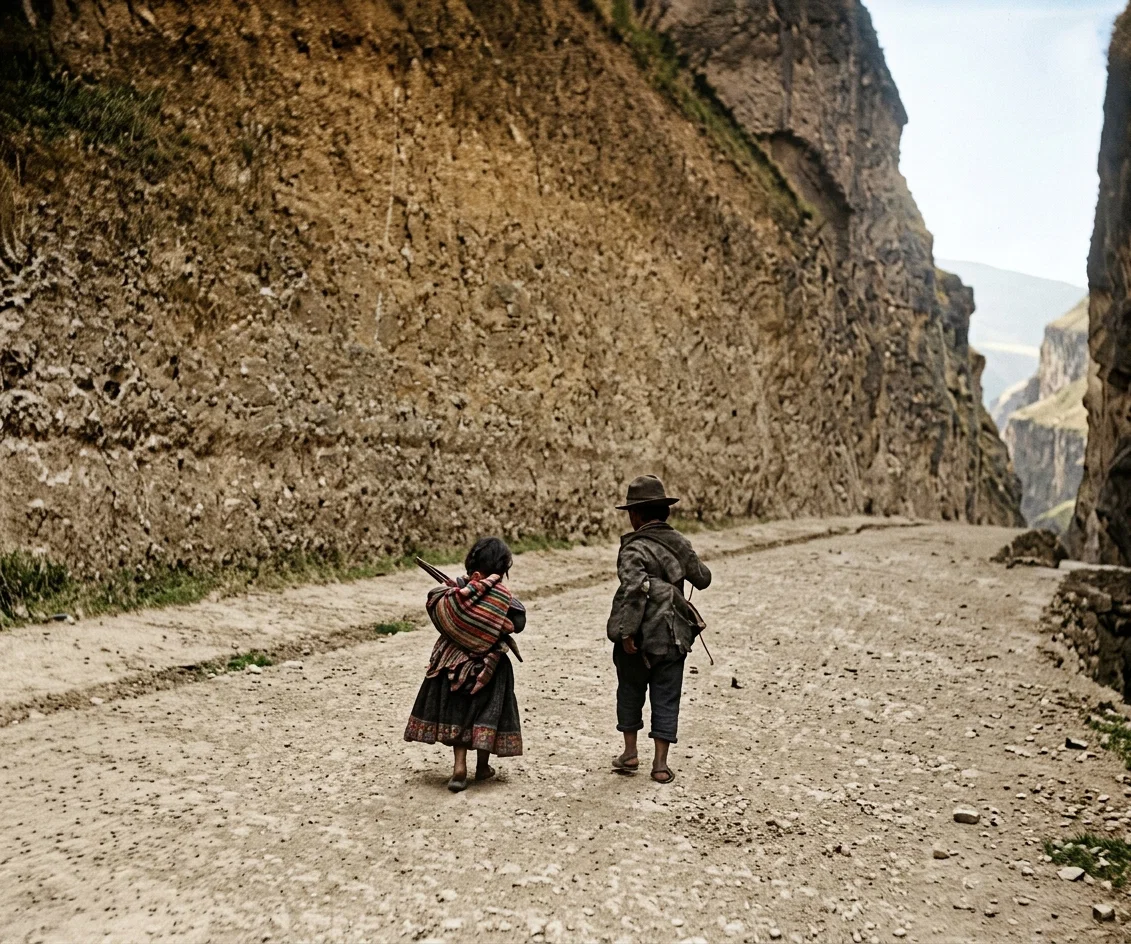 TWO LITTLE PERUVIANS