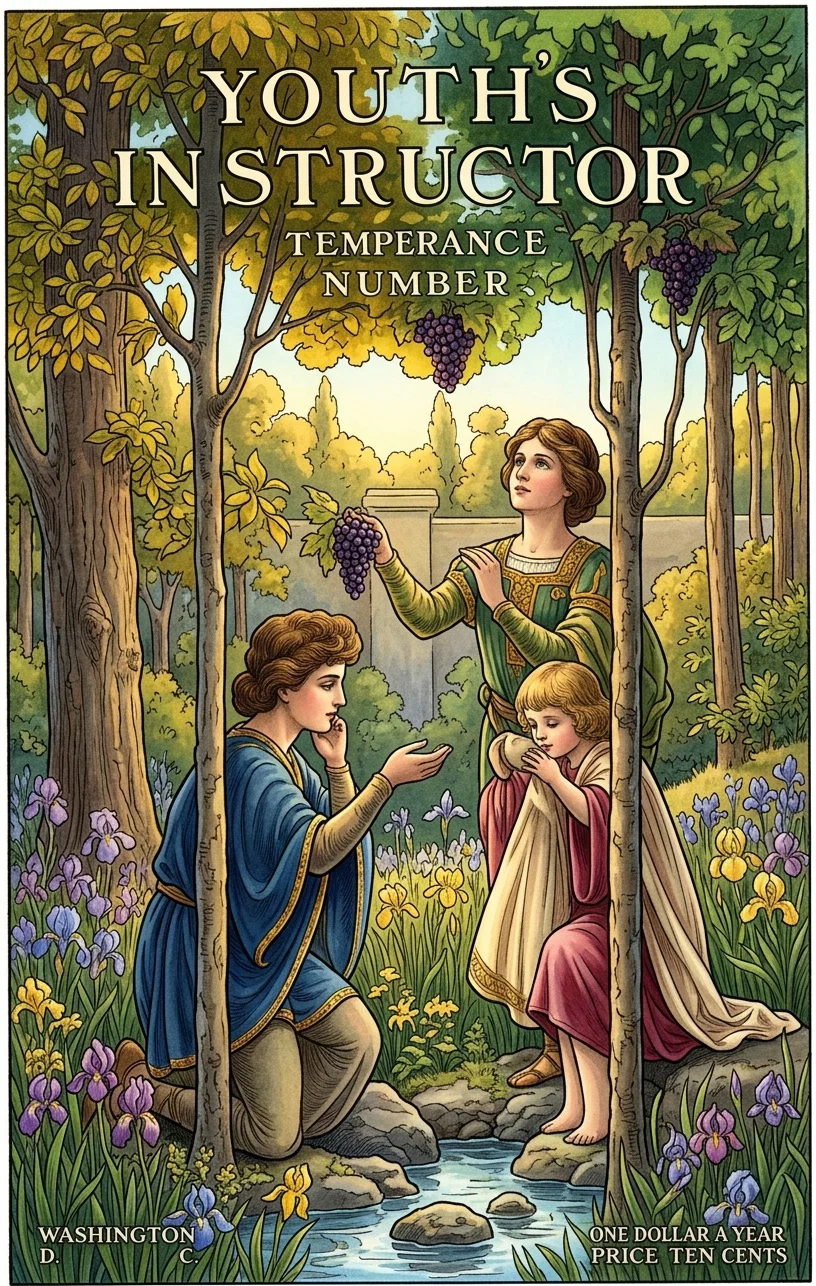 Facsimile of cover design, which is produced in two colors
