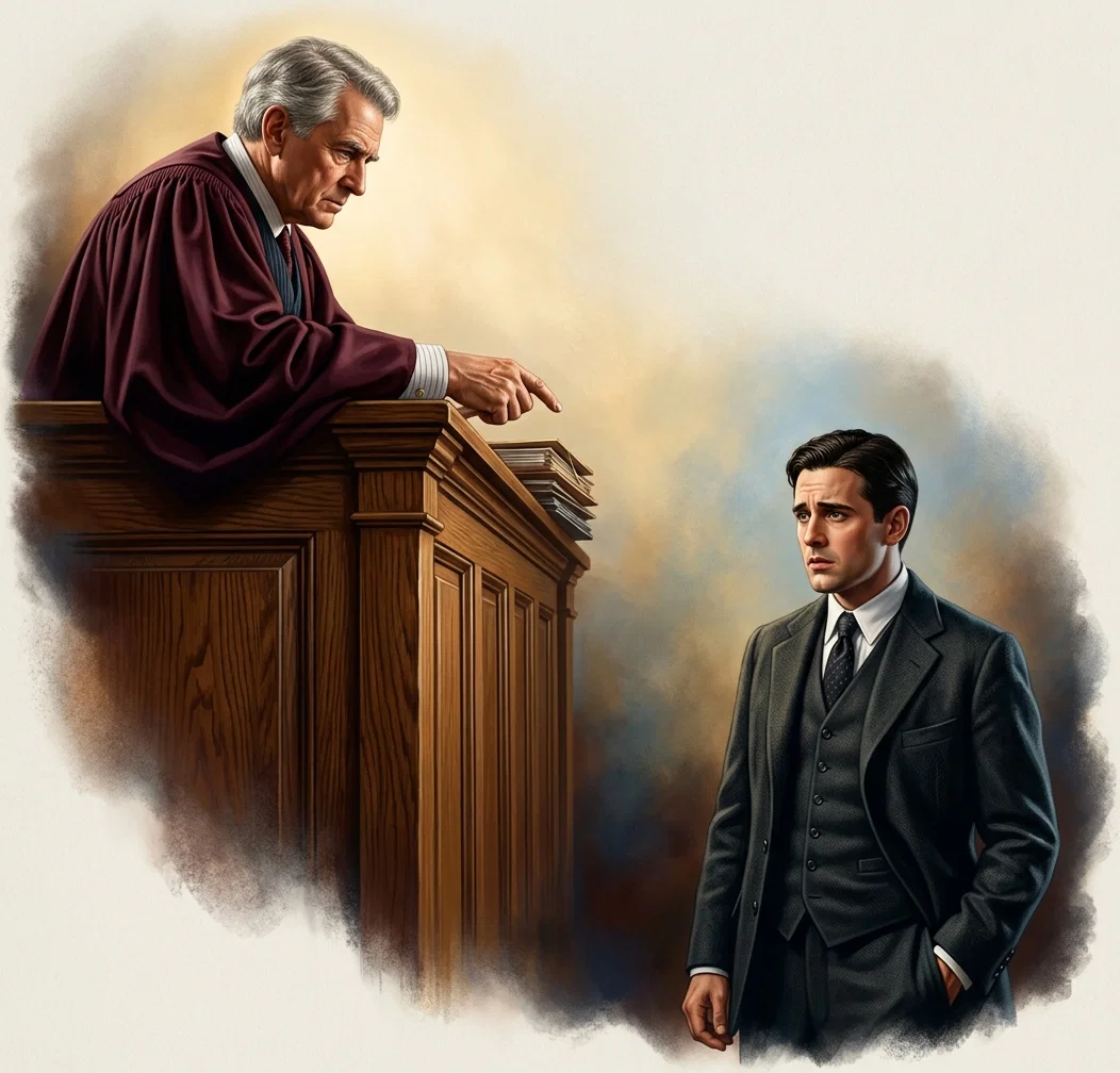 Earthly judges instill fear in a criminal’s heart; but think how much greater that fear will be when face to face with the Great Just Judge, unless your sins have been confessed, and your record is clear.