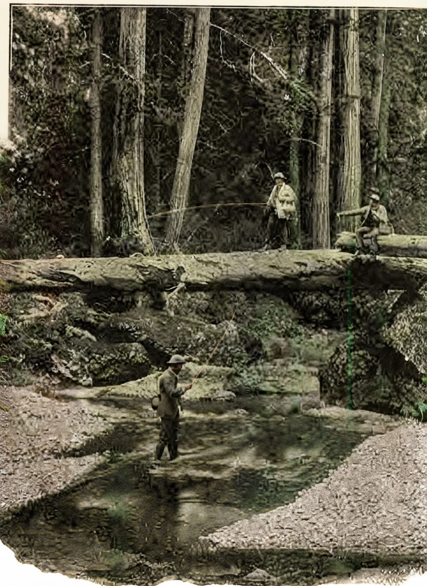 On the Russian River.