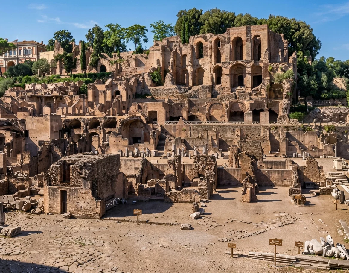 The Palace of the Caesars, Rome.