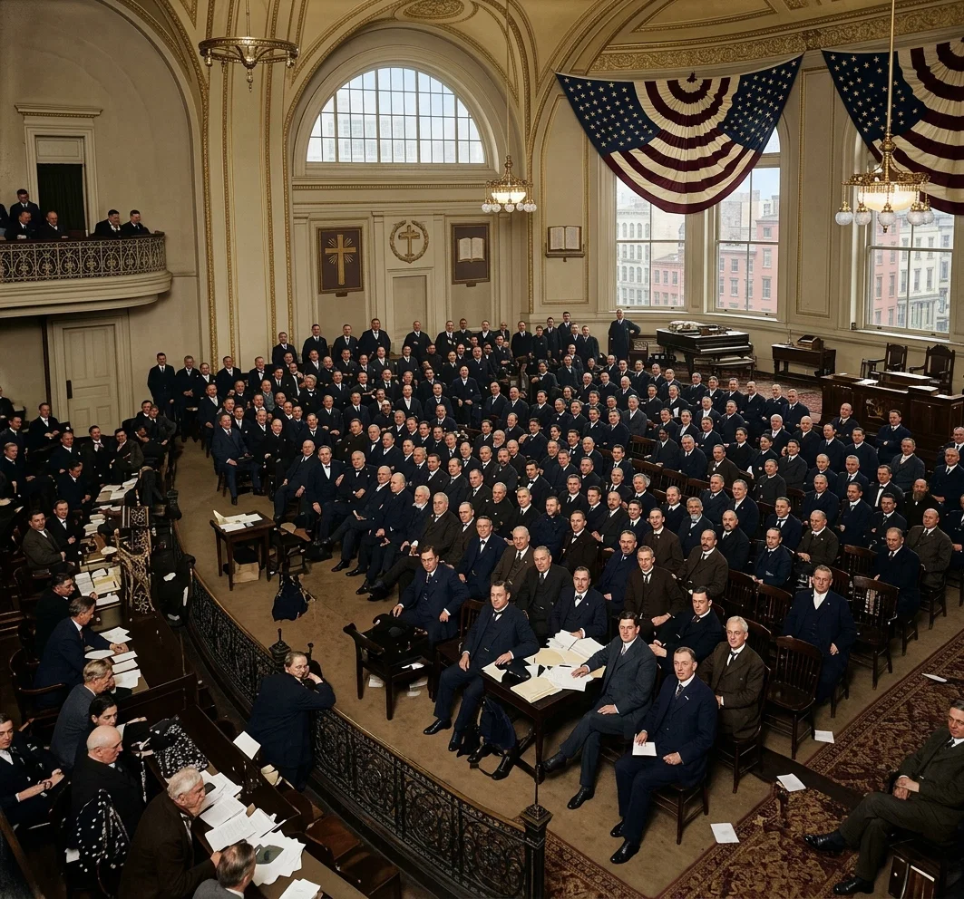 DELEGATES TO THE INTER-CHURCH CONFERENCE