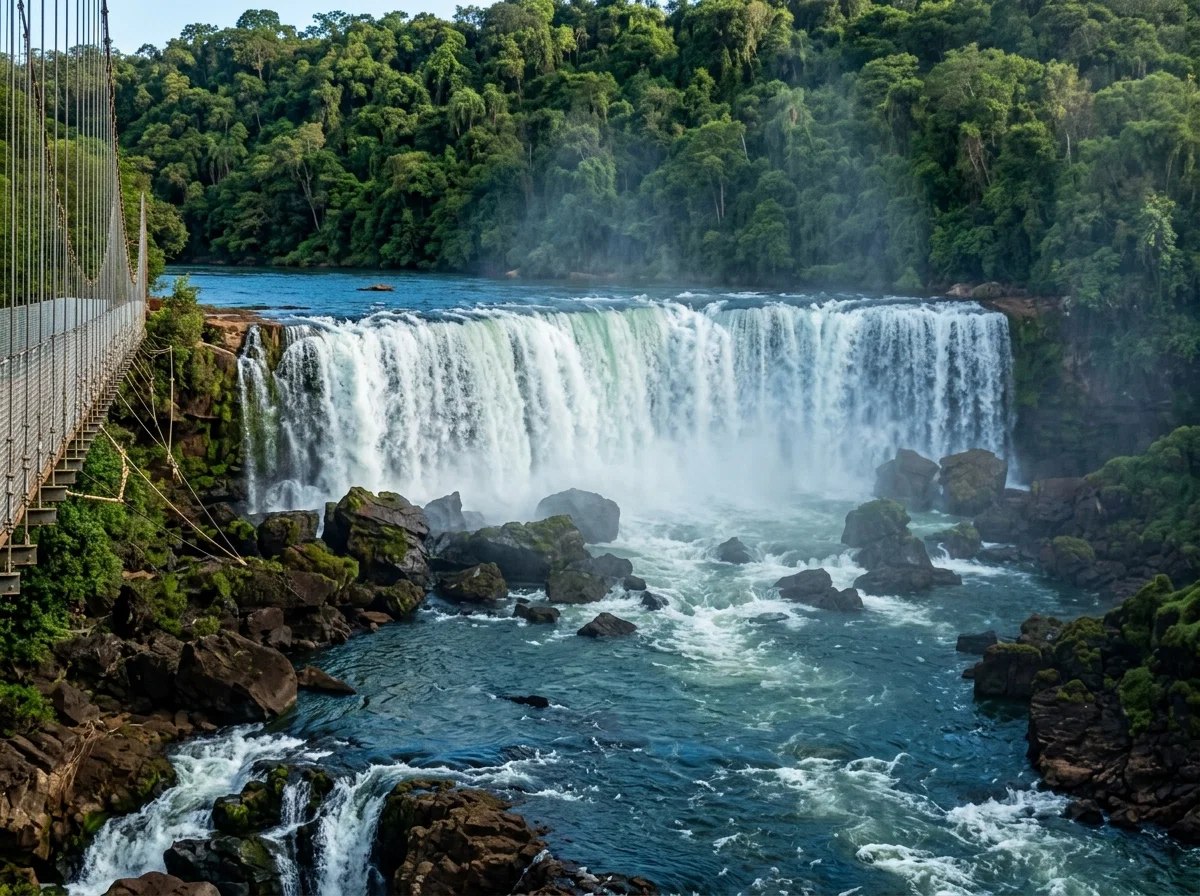FALLS OF THE PARANA. THE NIAGARA OF SOUTH AMERICA