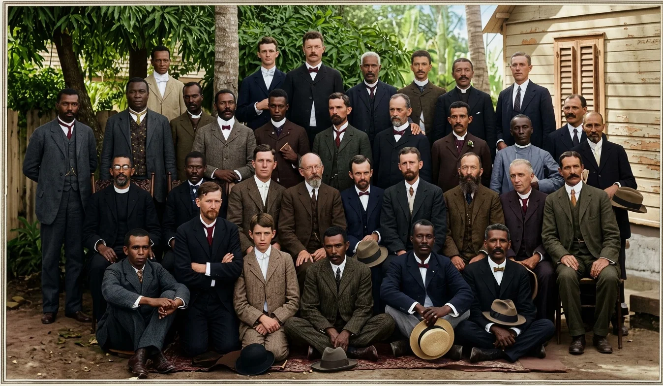 DELEGATES ATTENDING THE WEST INDIAN UNION CONFERENCE