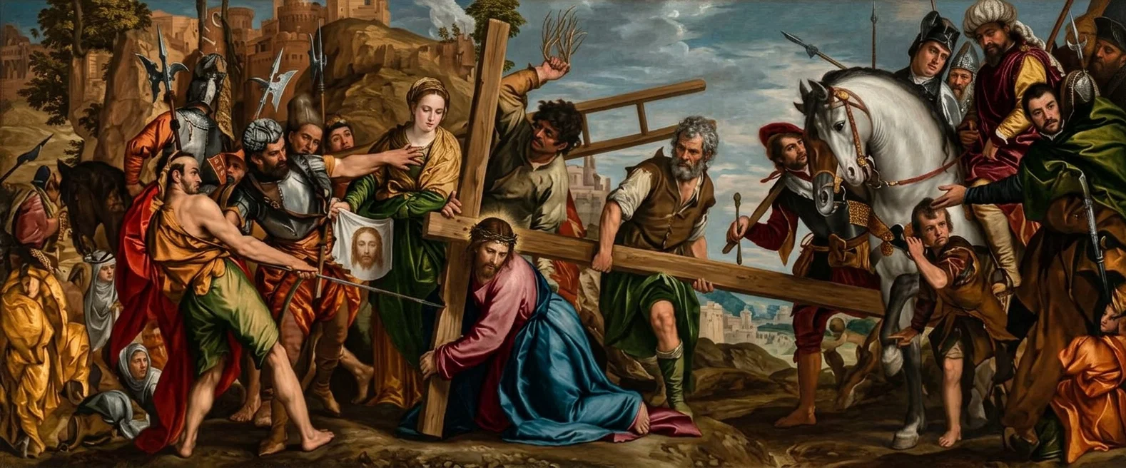 ON THE WAY TO CALVARY Veronese