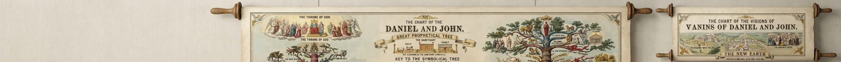The Chart. A Pictorial Illustration of the Visions of Daniel and John, 20 by 25 inches. Price 15 cents. On rollers, post-paid, 75 cts.