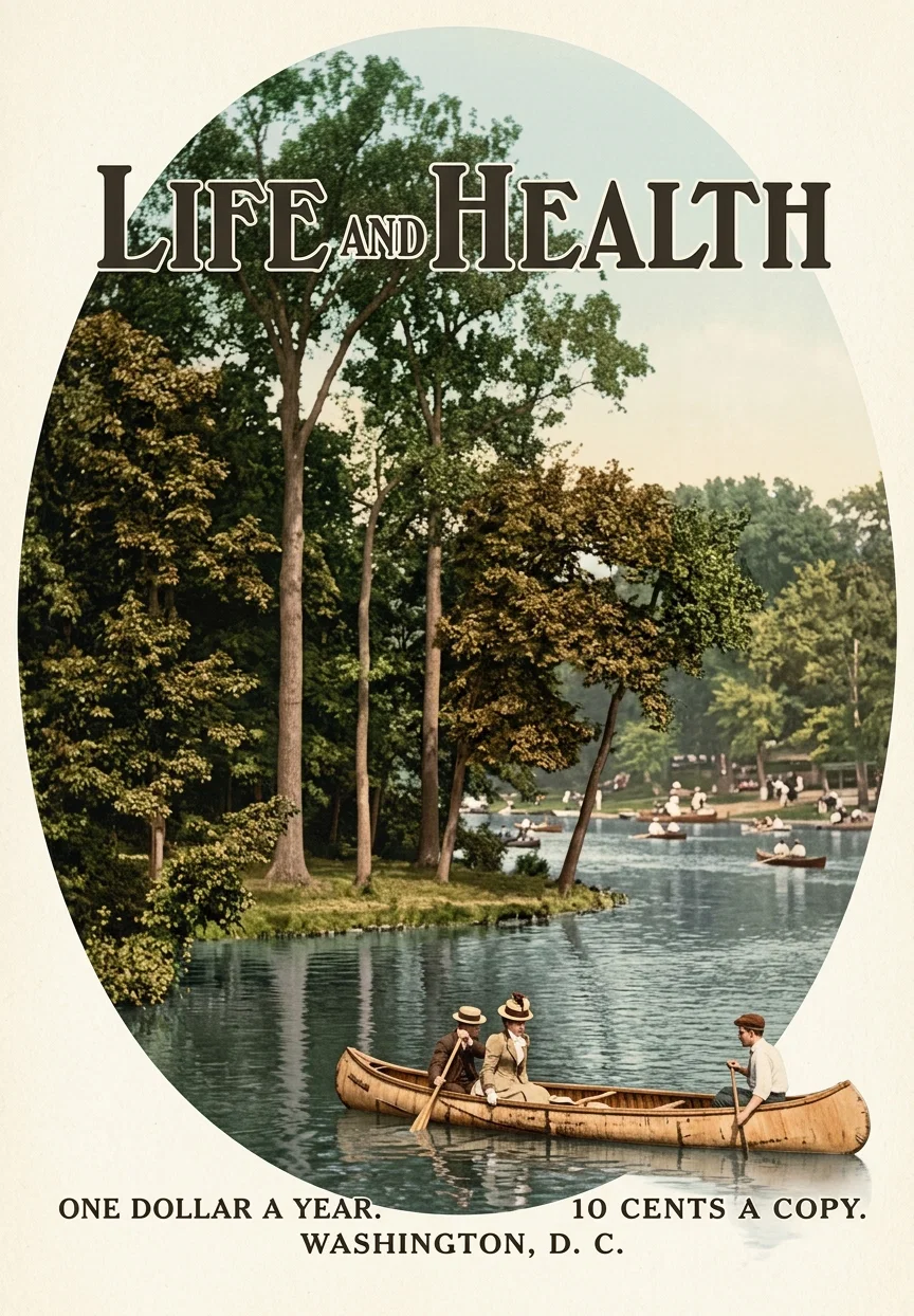 FACSIMILE OF COVER PAGE. ORIGINAL PRINTED IN TWO COLORS