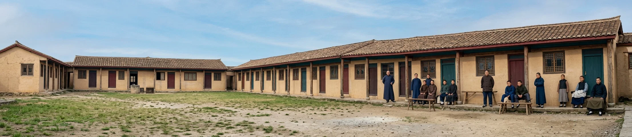 NEW SCHOOL DORMITORIES AT WANG GIA DUN, HANKOW
