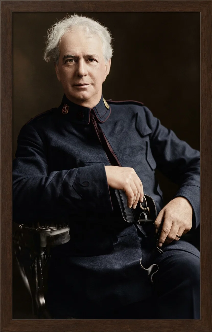 Photo by Paul Thompson, New York
General Bramwell Booth, who succeeds his father, the late William Booth, as head of the Salvation Army