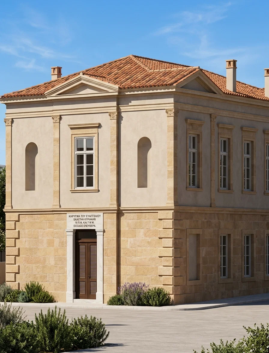 GREEK PROTESTANT CHURCH OF ATHENS.