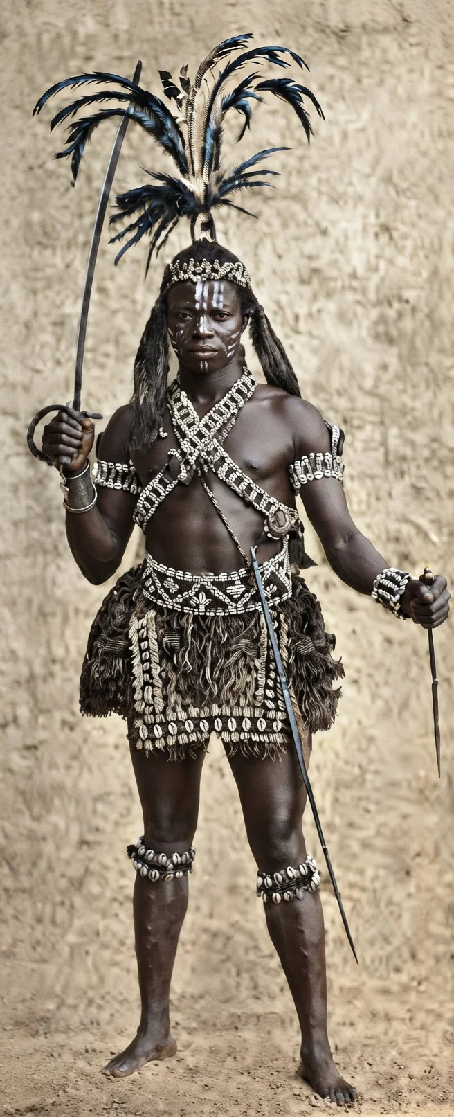 Female general of the king of Dahomey's army