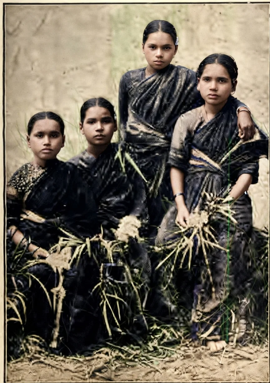 A Group of Child Widows