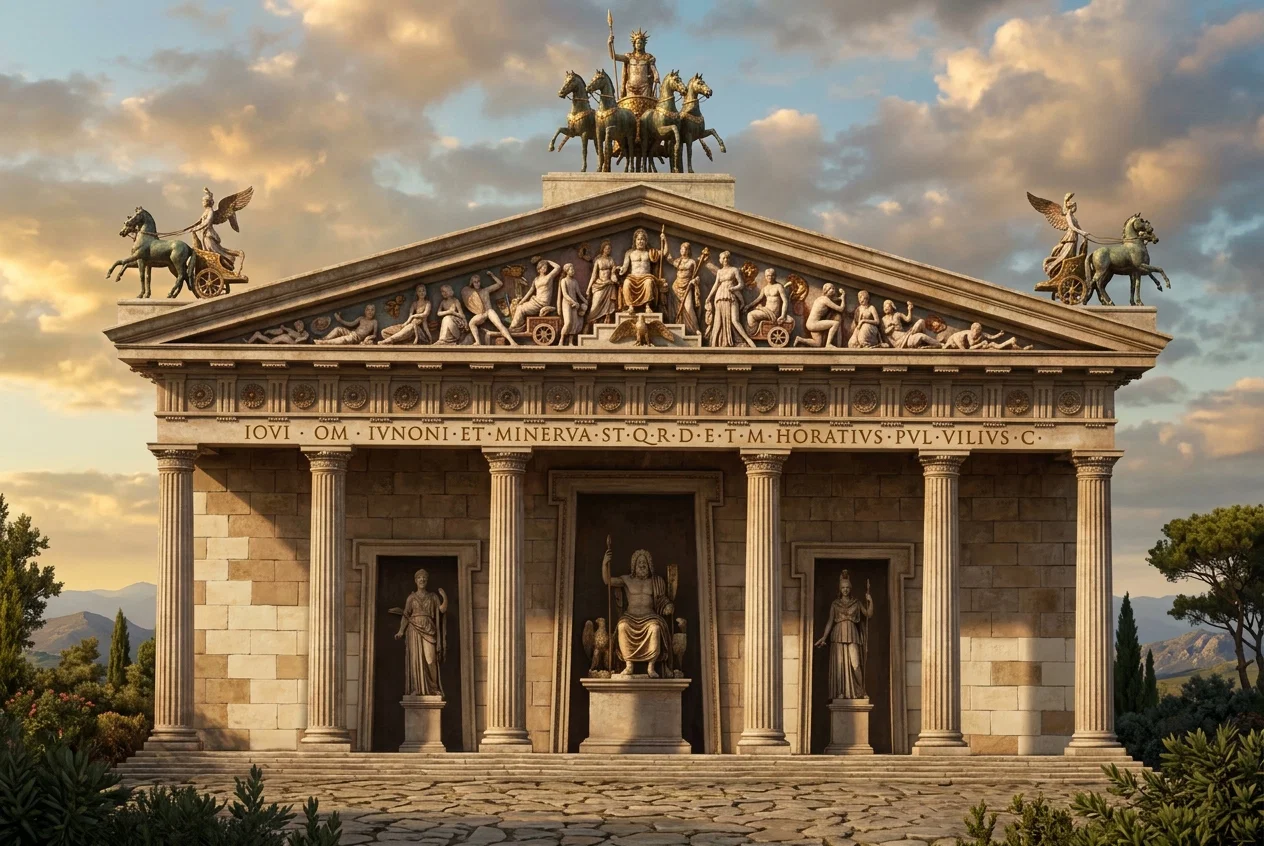 THE TEMPLE OF JUPITER.