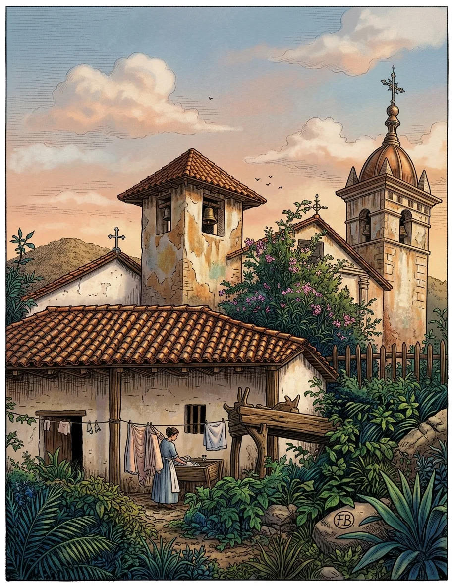 OUR NEIGHBORS IN SANTA LUCIA
