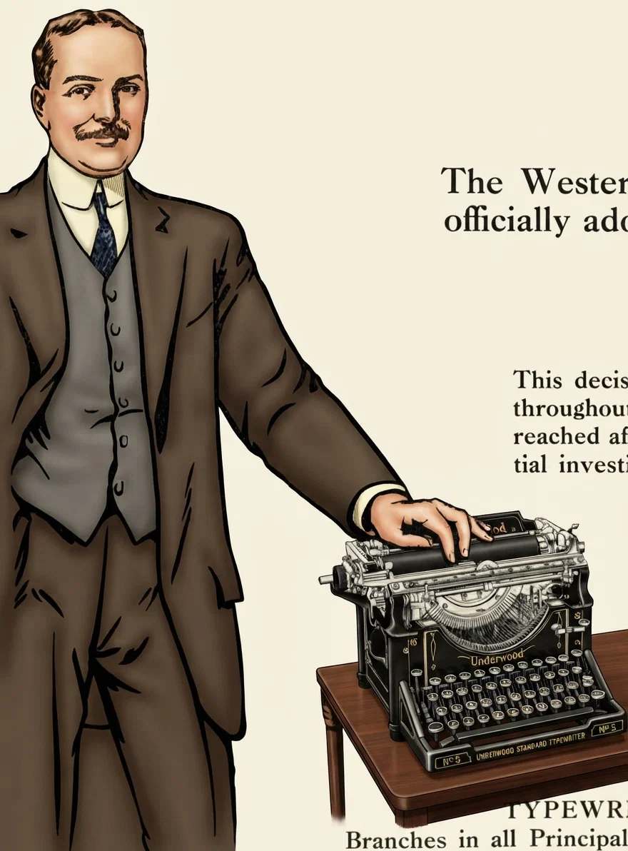 UNDERWOOD TYPEWRITER COMPANY Branches in all Principal Cities