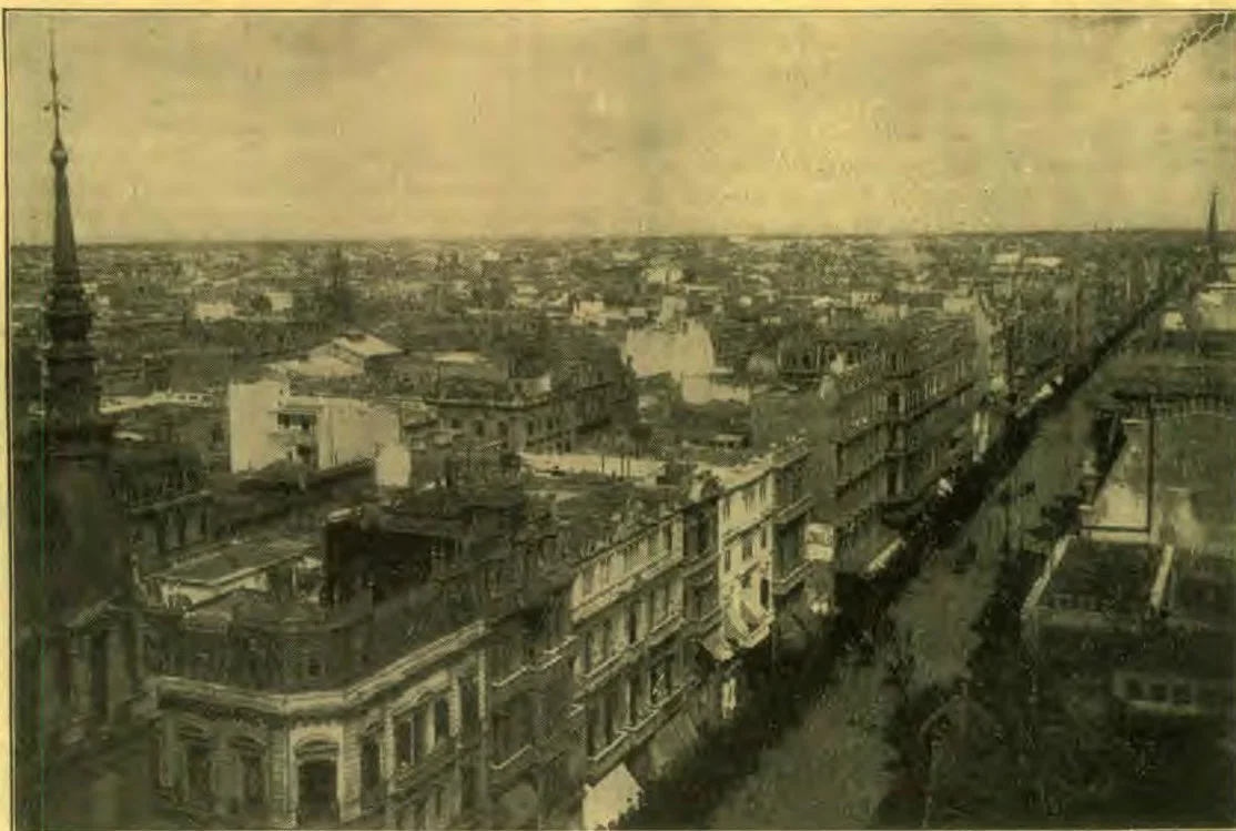 General View of Buenos Aires, Argentina.