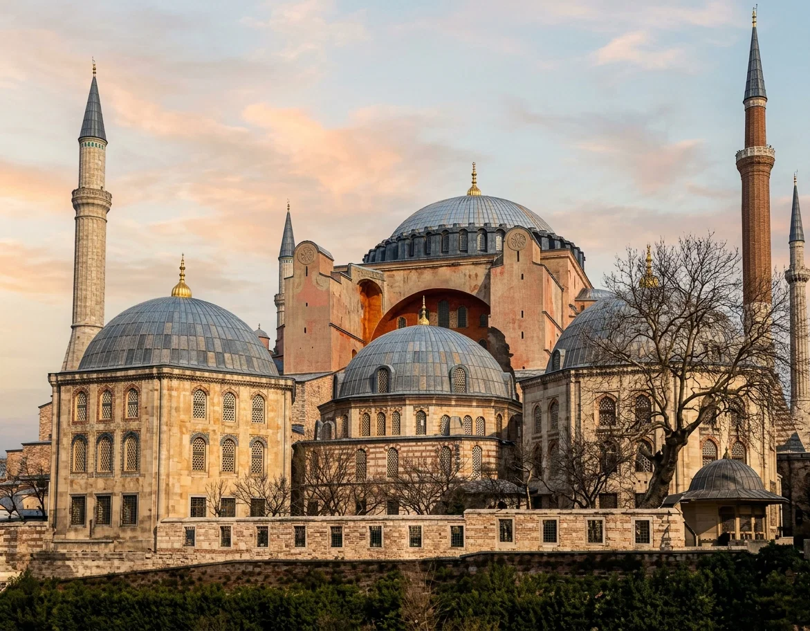 Mosque of St. Sophia — Constantinople — the central religious object of the city