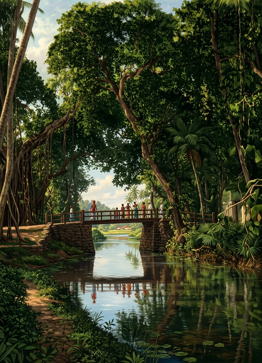 A Scene Near Colombo, Ceylon