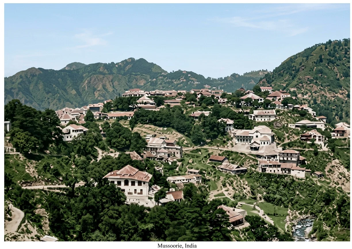 Mussoorie, India.
