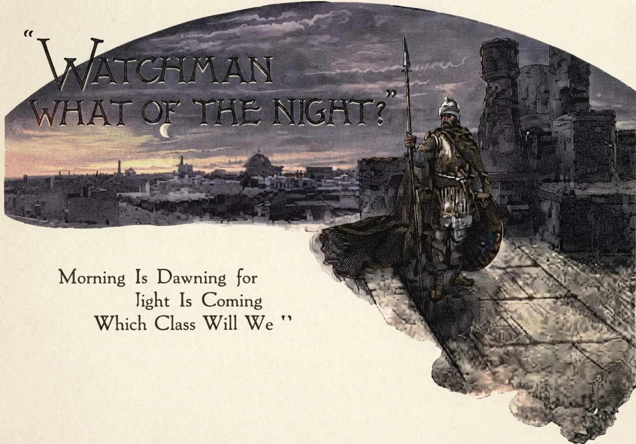 The Morning Is Dawning for Some—The Night Is Coming for Others—Which Class Will We Be In? By T. E. BOWEN