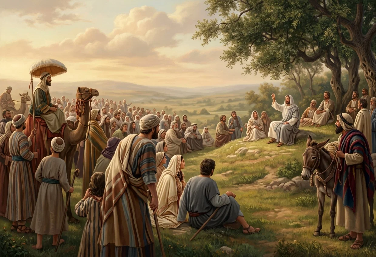 THE SERMON ON THE MOUNT