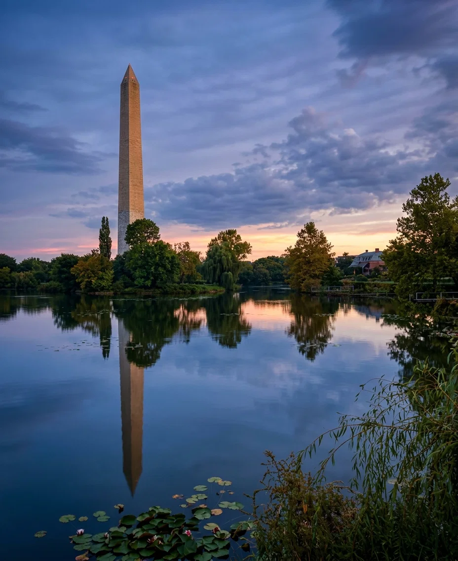 THE WASHINGTON MONUMENT