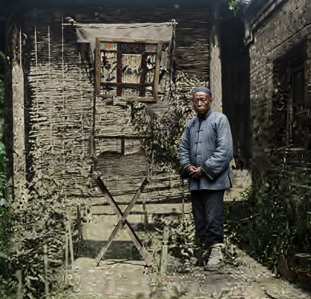 Chinese Doctor, Taken in Dr. Miller's Yard, Honan.