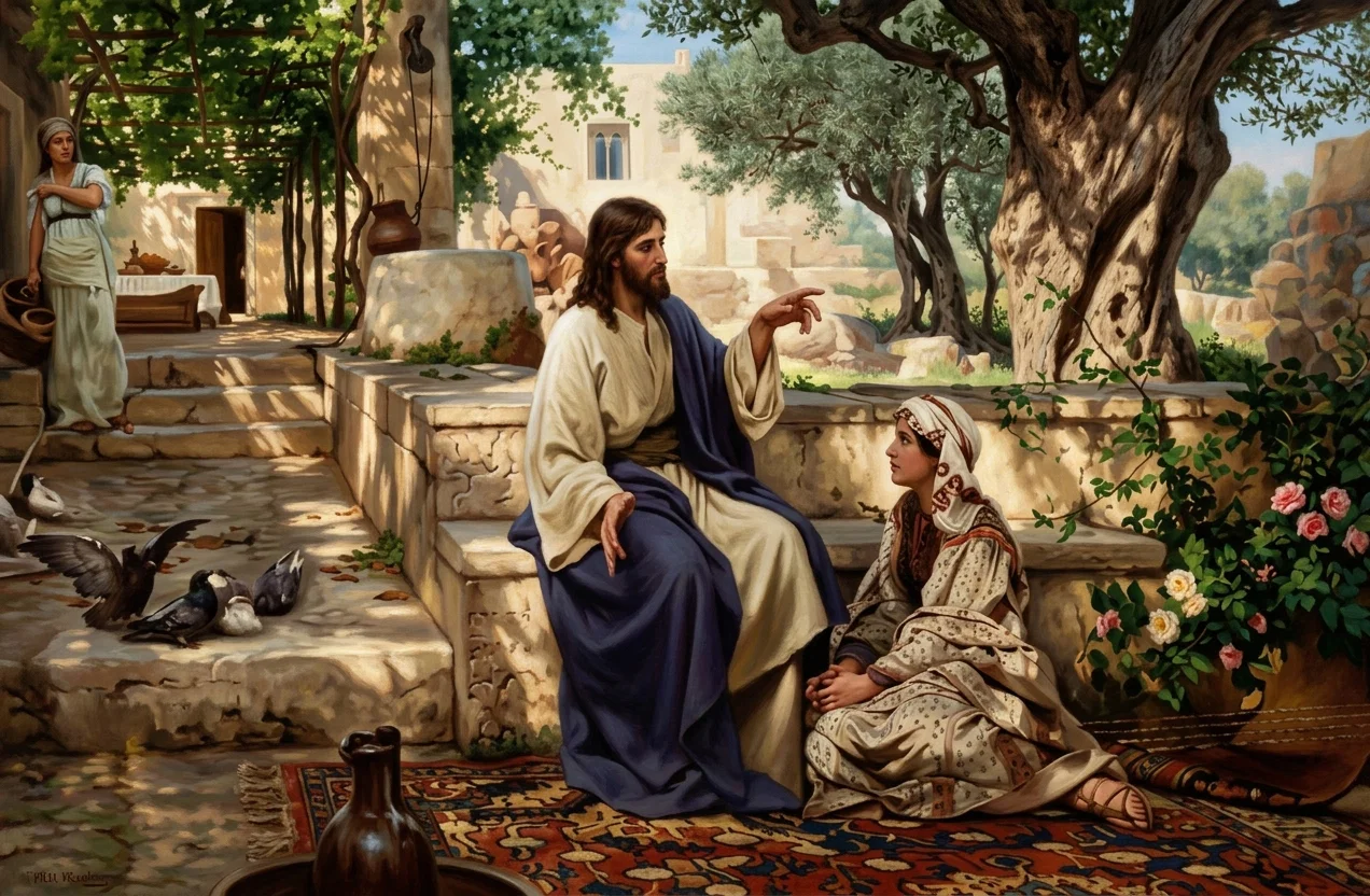 “AT THE HOME OF LAZARUS JESUS HAD OFTEN FOUND REST”