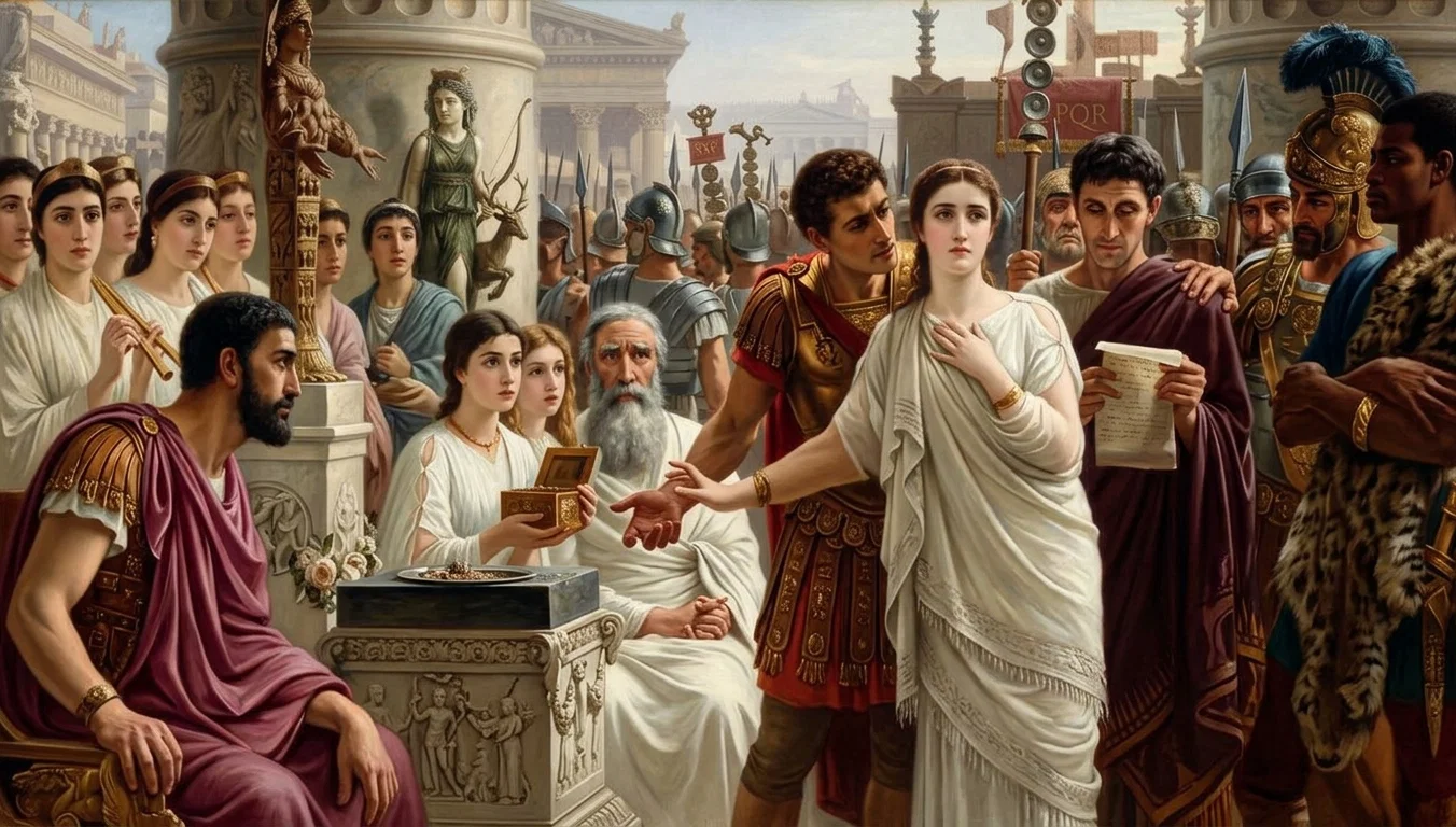 EDWIN LONG'S GREAT PICTURE “CHRIST OR DIANA”