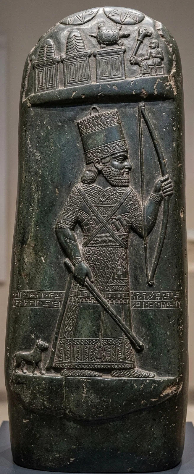 Babylonian landmark, inscribed with the purchase-deed of a plot of ground about B.C. 1100 (British Museum)