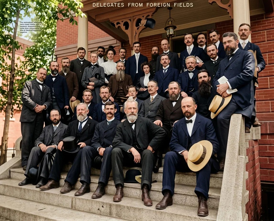 DELEGATES FROM FOREIGN FIELDS
