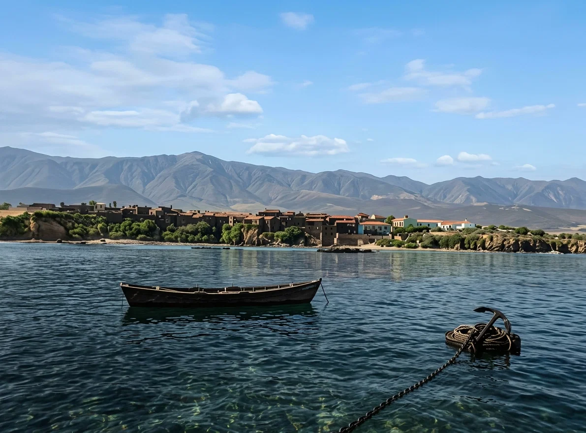 VIEW OF MOLLENDO, FROM THE HARBOR